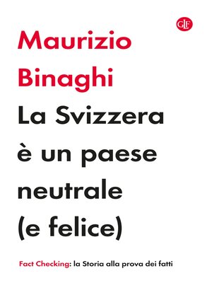 cover image of La Svizzera è un paese neutrale (e felice)